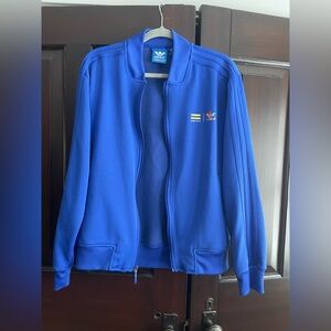 Adidas/Pharrell Williams, Royal blue track zip up.